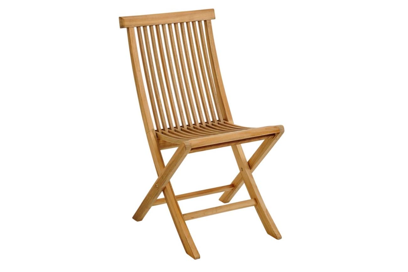 Der Gartenstuhl Turin überzeugt mit seinem modernen Design. Gefertigt wurde er aus Teakholz, welches einen natürlichen Farbton besitzt. Das Gestell ist auch aus Teakholz und hat eine natürliche Farbe. Die Sitzhöhe des Stuhls beträgt 46 cm.