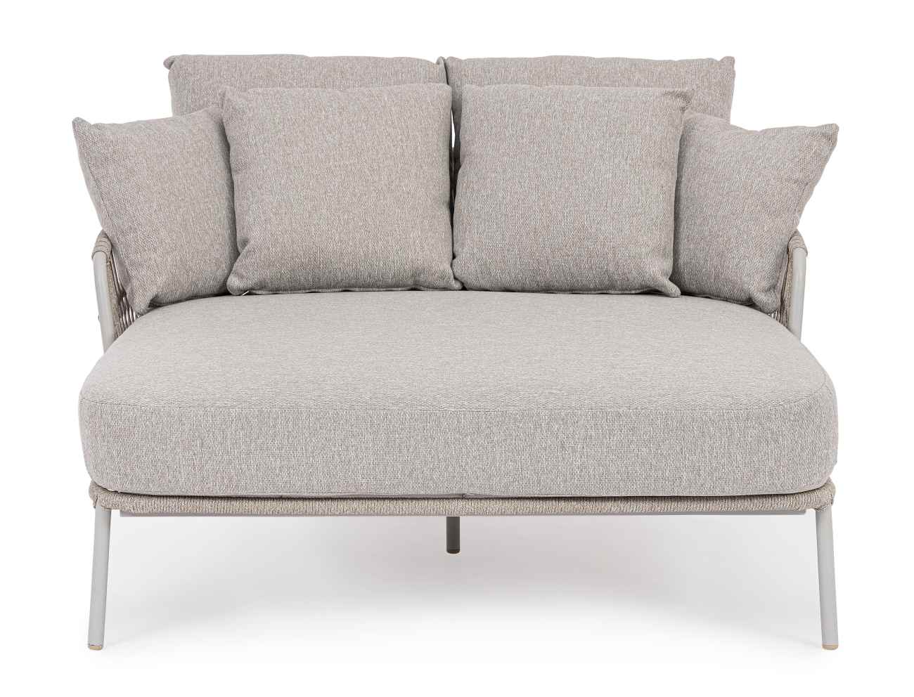 Gartendaybed Talaia aus Metall, Frostig