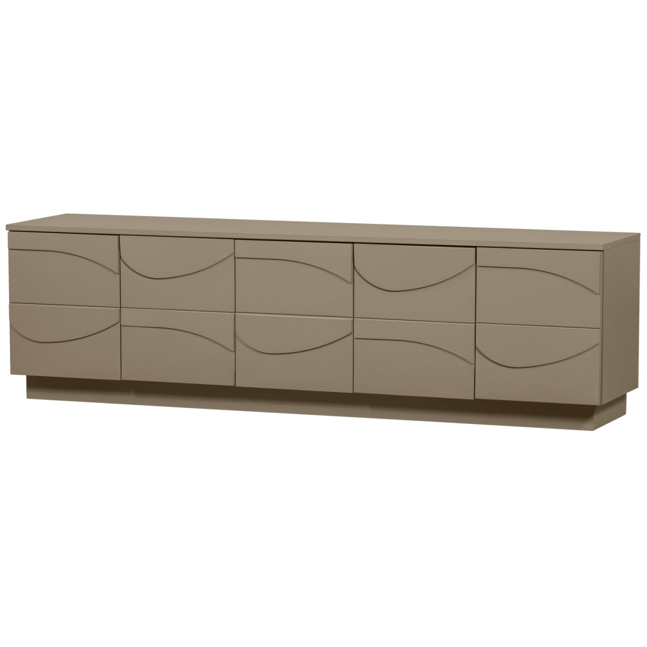TV-Board Teo aus Kiefernholz, 180 cm TV-Board Teo aus Kiefernholz, 180 cm