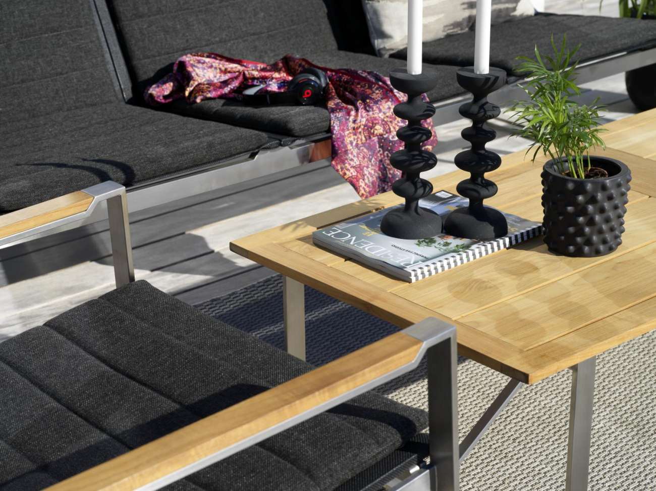 Gartensessel Gotland aus Metall