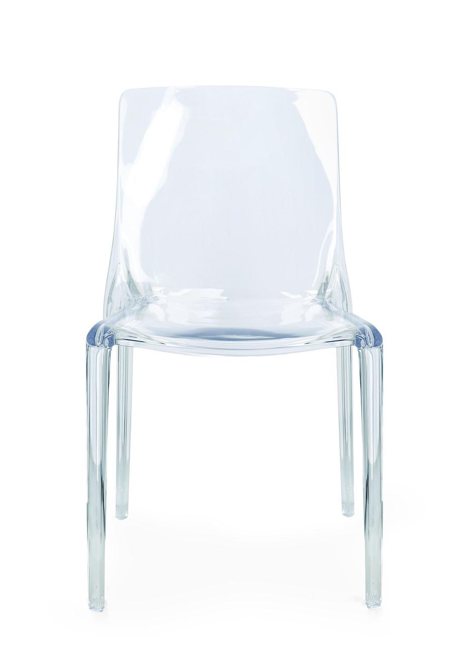 Gartenstuhl Adele 4er-Set, Transparent