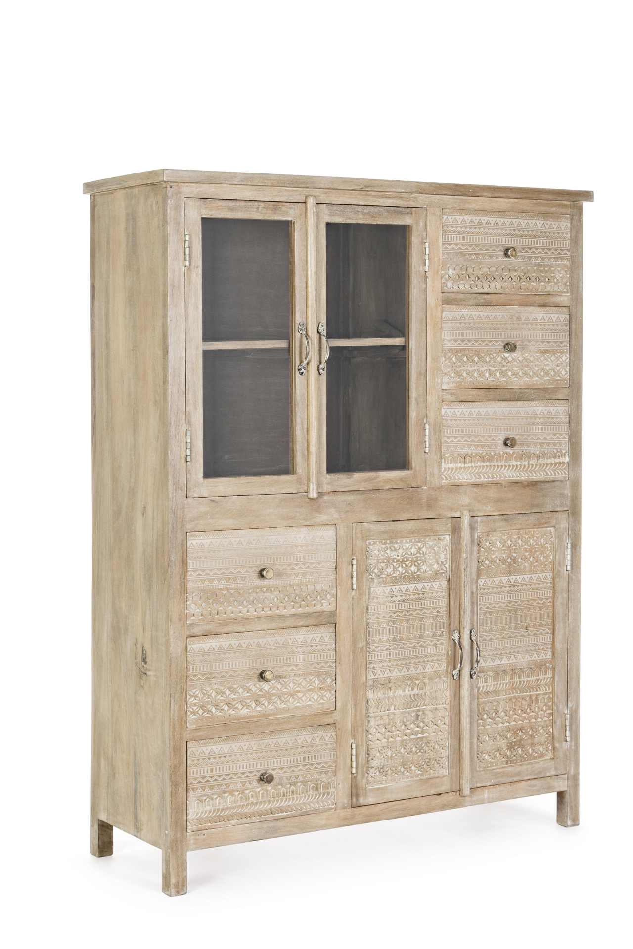 Highboard Mayra aus Mangoholz, 110 cm Highboard Mayra aus Mangoholz, 110 cm