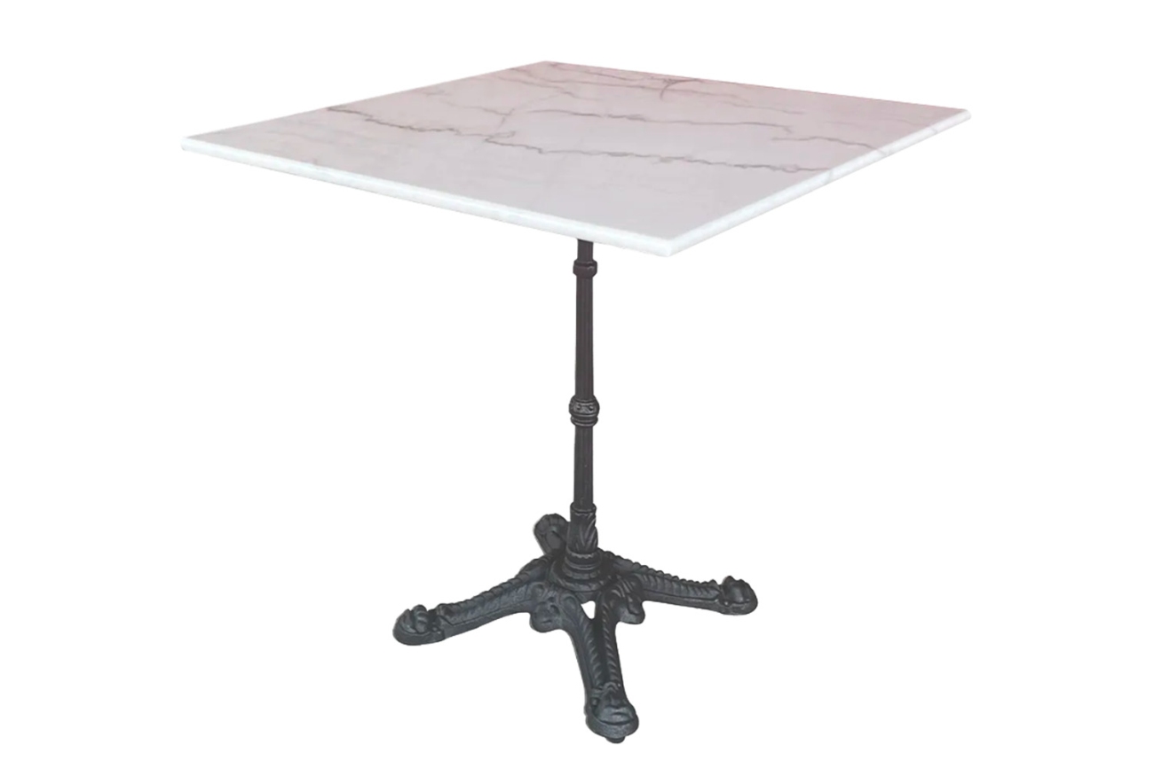 Gartenesstisch Loire 70x70 cm, Weiß Gartenesstisch Loire 70x70 cm, Weiß