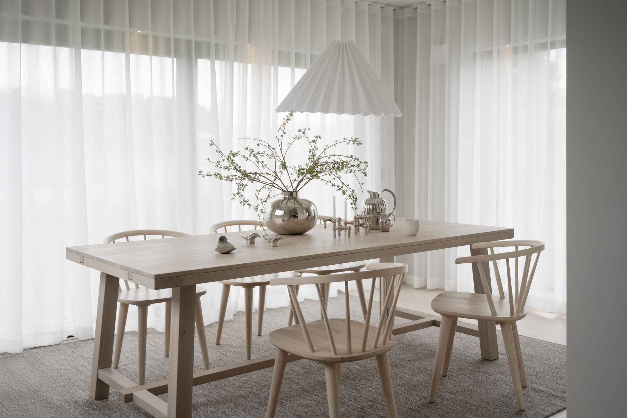 Komfortabel & schön – Stuhl Carmen 2er Set, Whitewash.