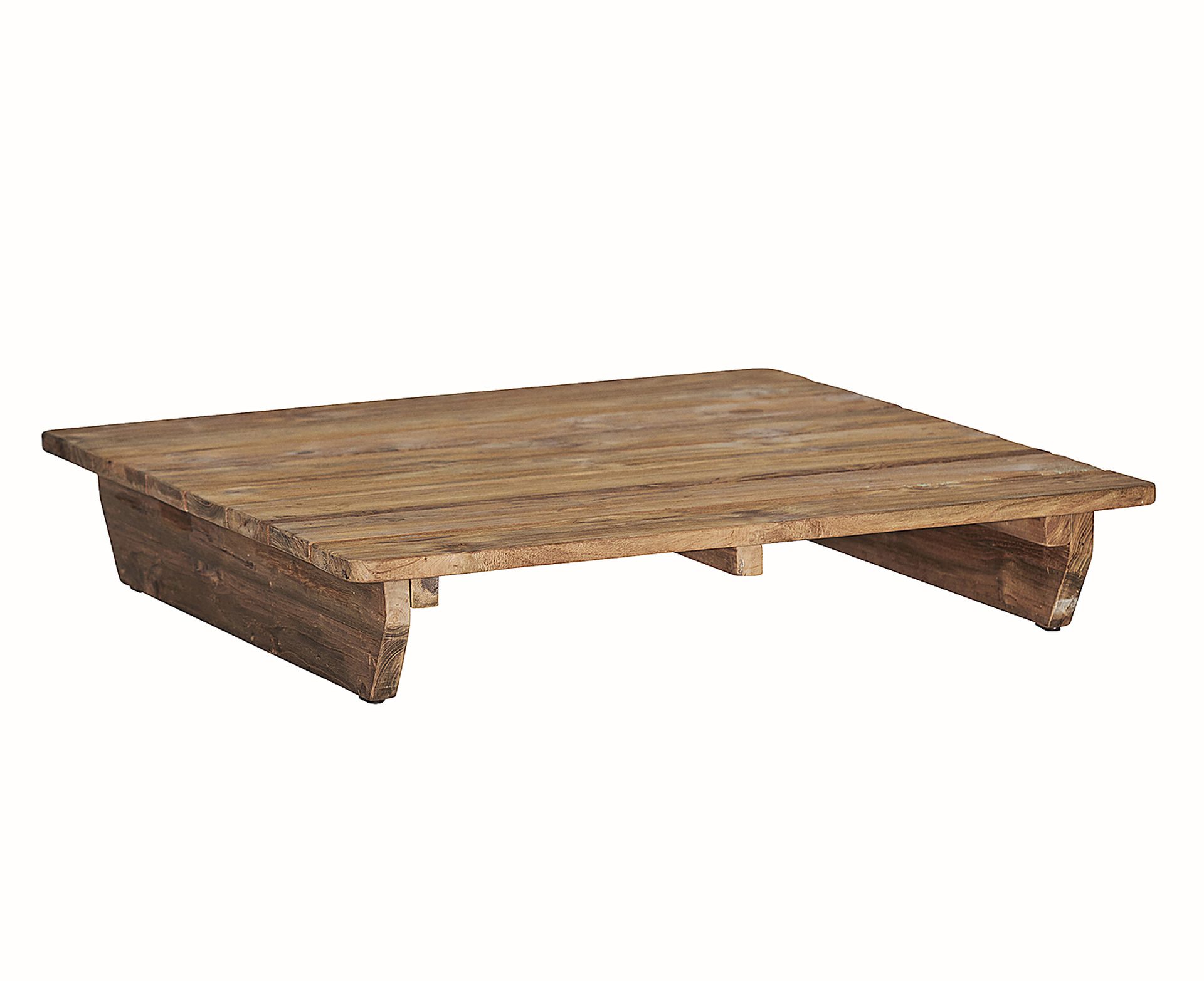 Couchtisch Newport aus recyceltem Teakholz, 90 cm Couchtisch Newport aus recyceltem Teakholz, 90 cm