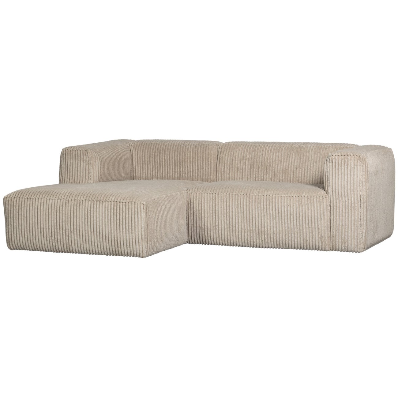 Chaiselongue Bean mit Cordbezug, Links Chaiselongue Bean mit Cordbezug, Links