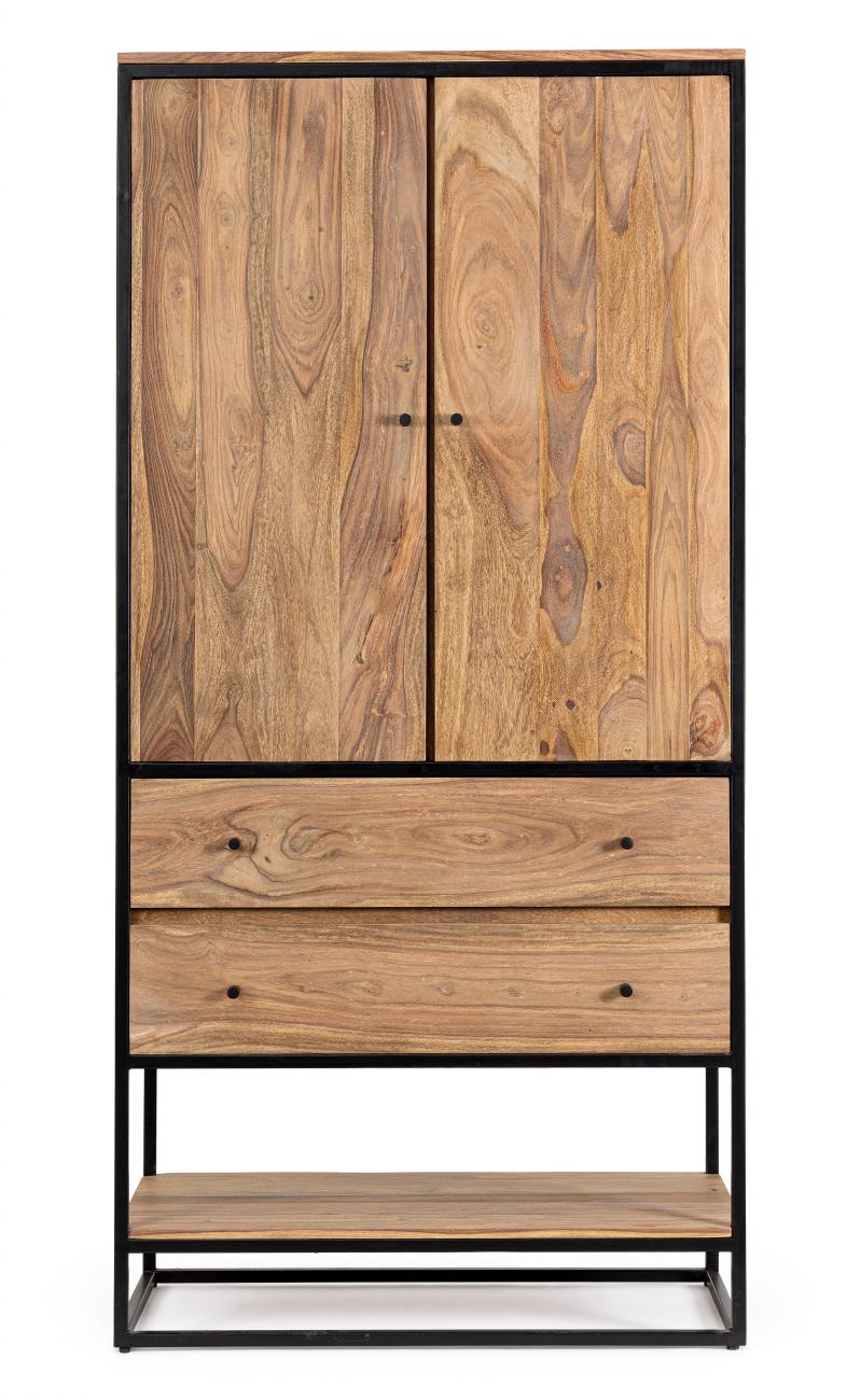 Schrank Nartan aus Sheesham-Holz, 90 cm Schrank Nartan aus Sheesham-Holz, 90 cm
