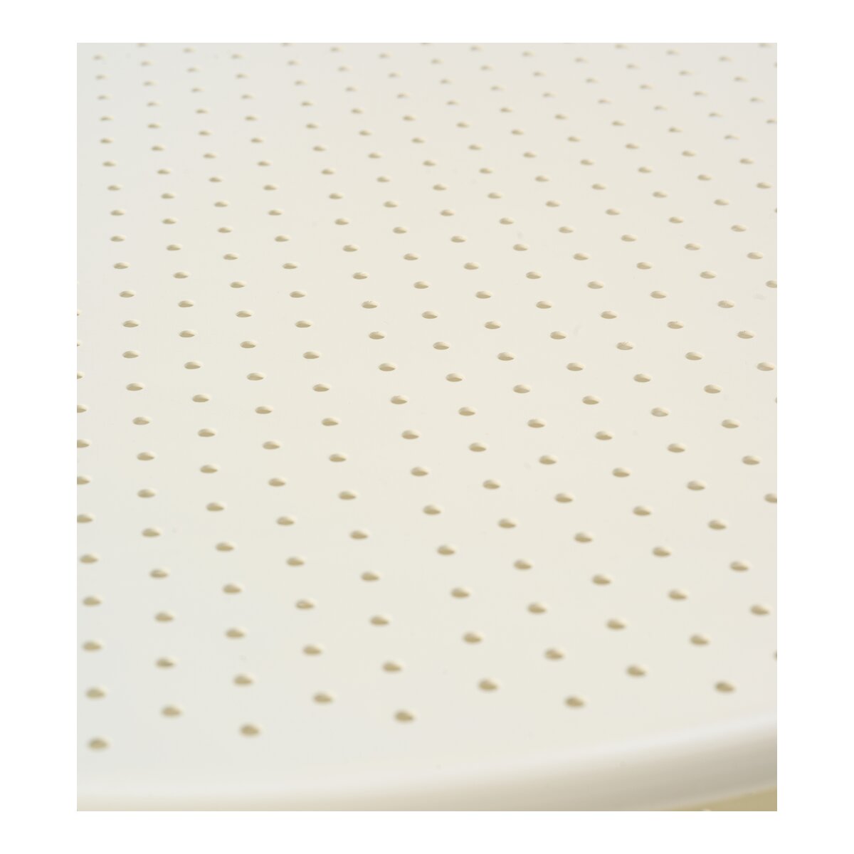 Gartencouchtisch Blixt aus Aluminium - Rund, Ø 65 cm, Pearl White