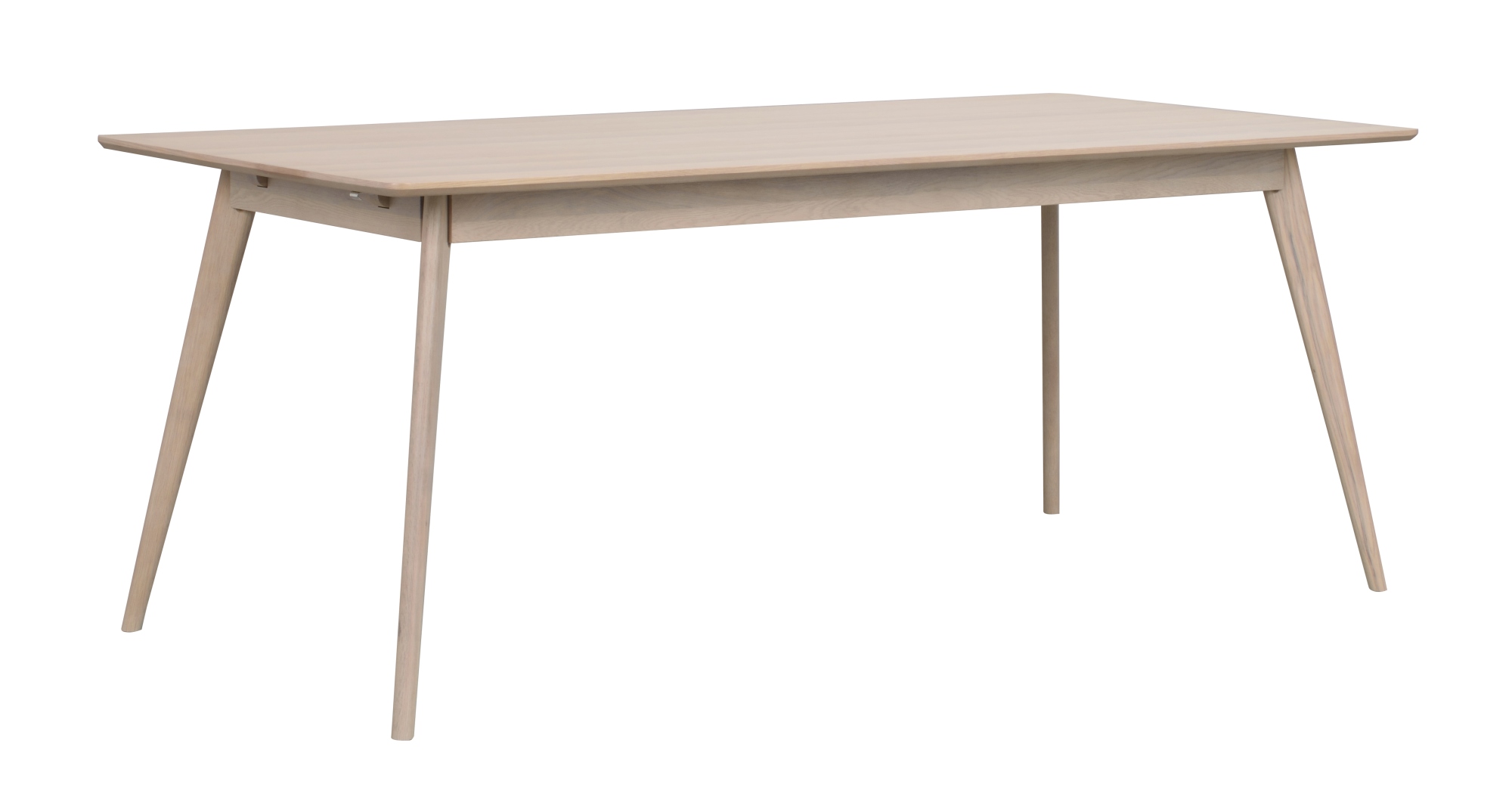 Esstisch Yumi Rechteckig 190x90cm, MDF Eiche weiß pigmentiert – modernes Design trifft Komfort. Esstisch Yumi Rechteckig 190x90cm, MDF Eiche Weiß pigmentiert