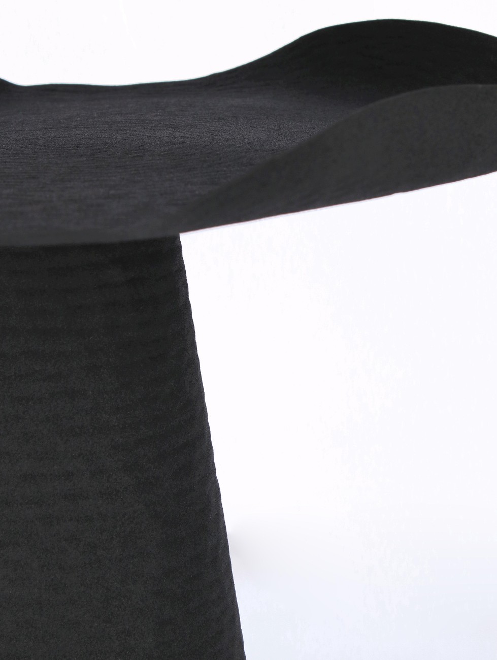 Beistelltisch Lalita aus Metall Ø 46 cm, Schwarz