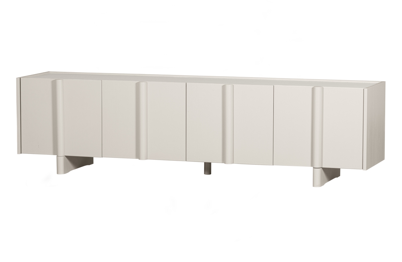 TV-Board Basu aus Kiefernholz 200 cm, Natur