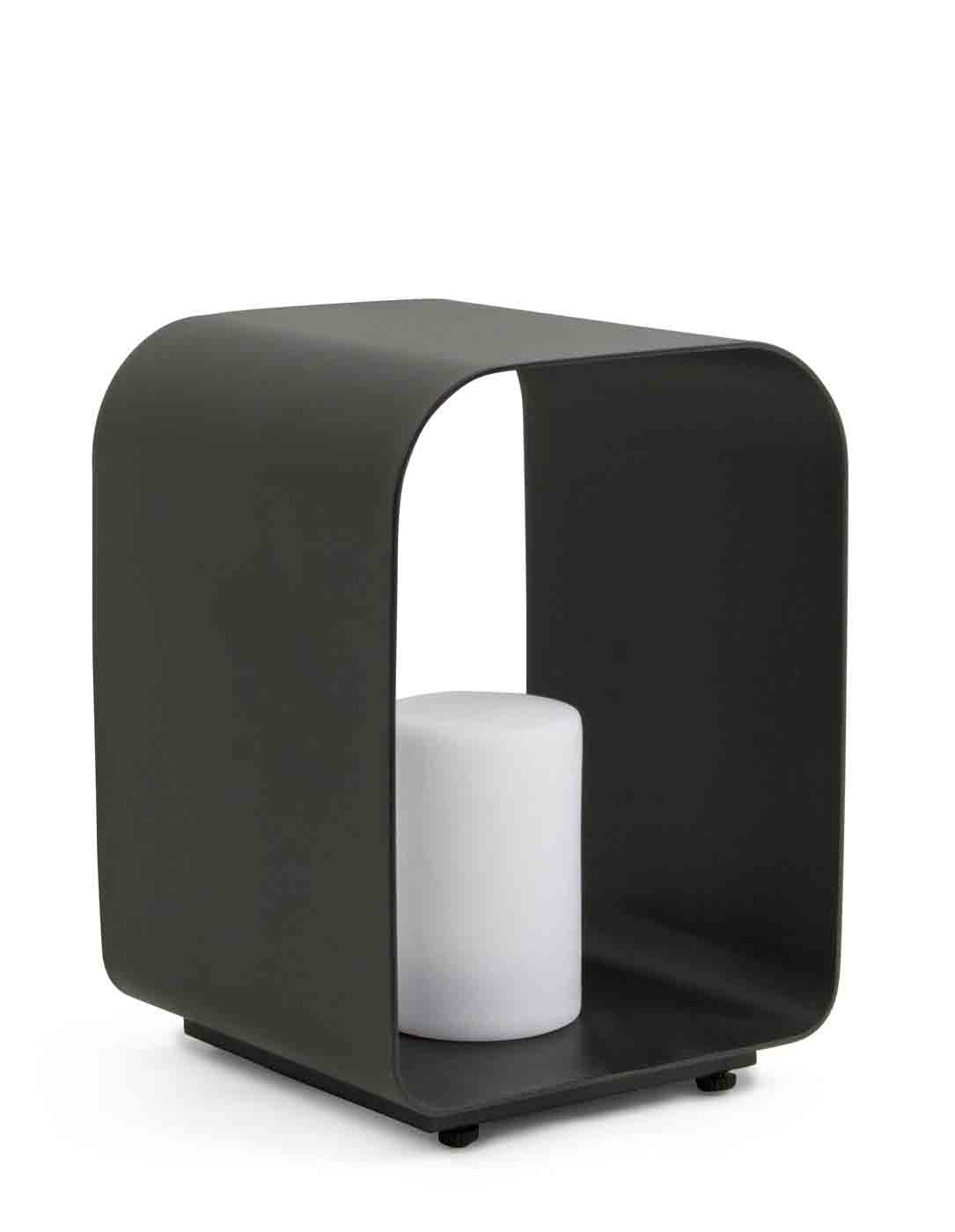 Outdoor-Lampe Ridley aus Aluminium 35 cm, Anthrazit Outdoor-Lampe Ridley aus Aluminium 35 cm, Anthrazit