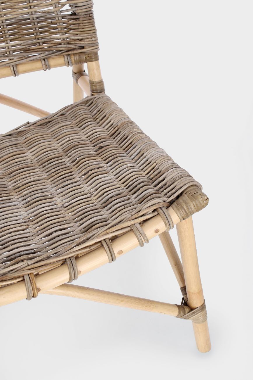Sessel Tarifa aus Rattan. Natur