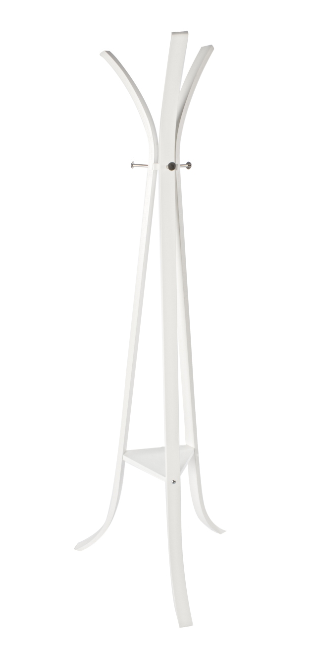 Kleiderständer Triomphe aus Birkenholz, Weiß Kleiderständer Triomphe aus Birkenholz, Weiß