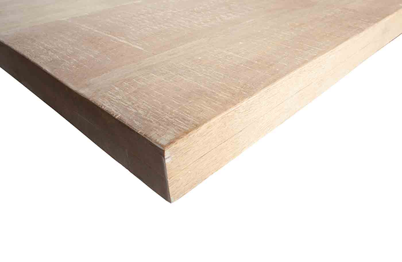 Esstisch Tablo Mangoholz Tischplatte und schöner natürlicher Oberfläche inkl. Metallgestell 2er Set in Schwarz