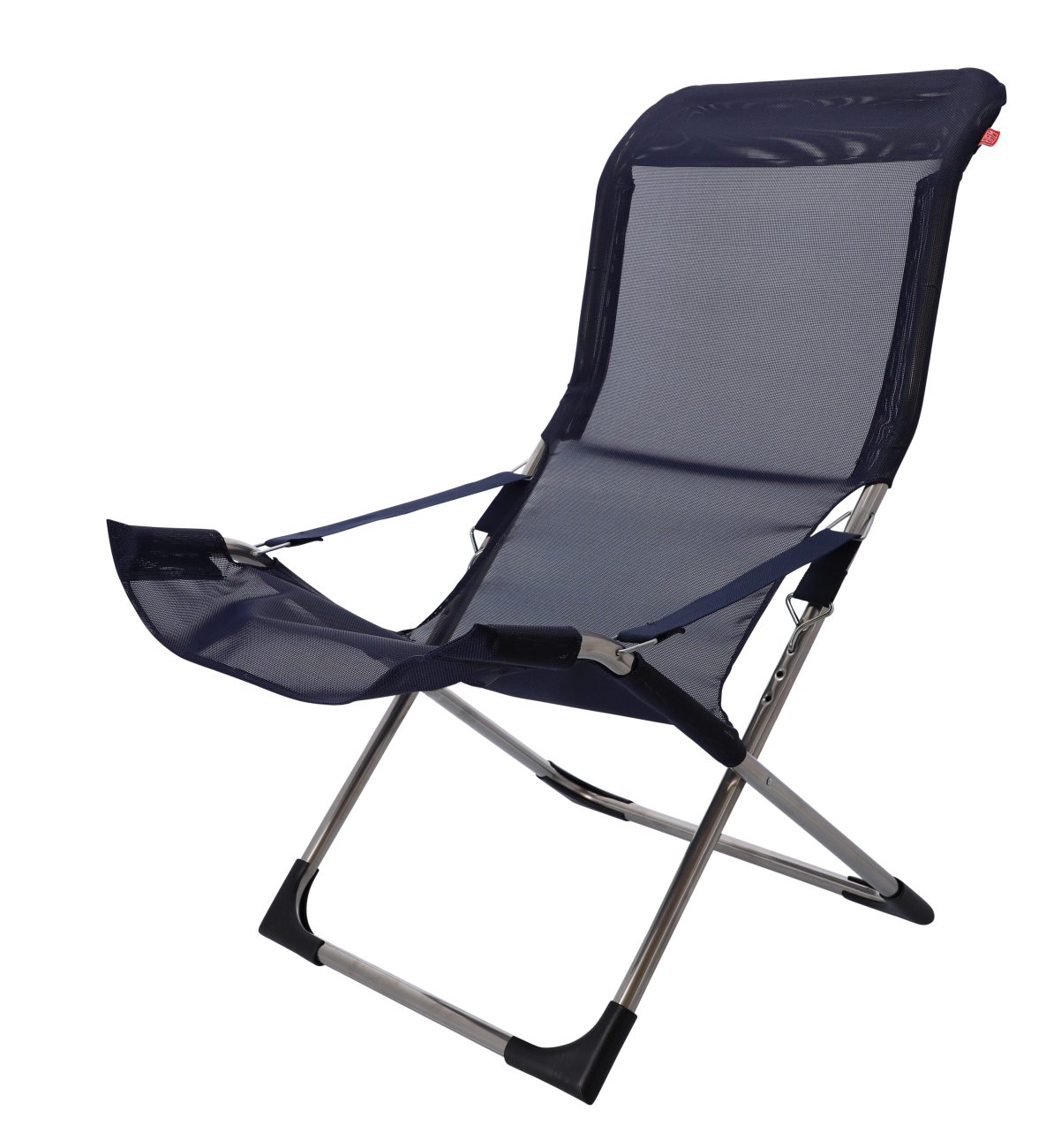 Sessel Fiesta aus Aluminium, Dunkelblau