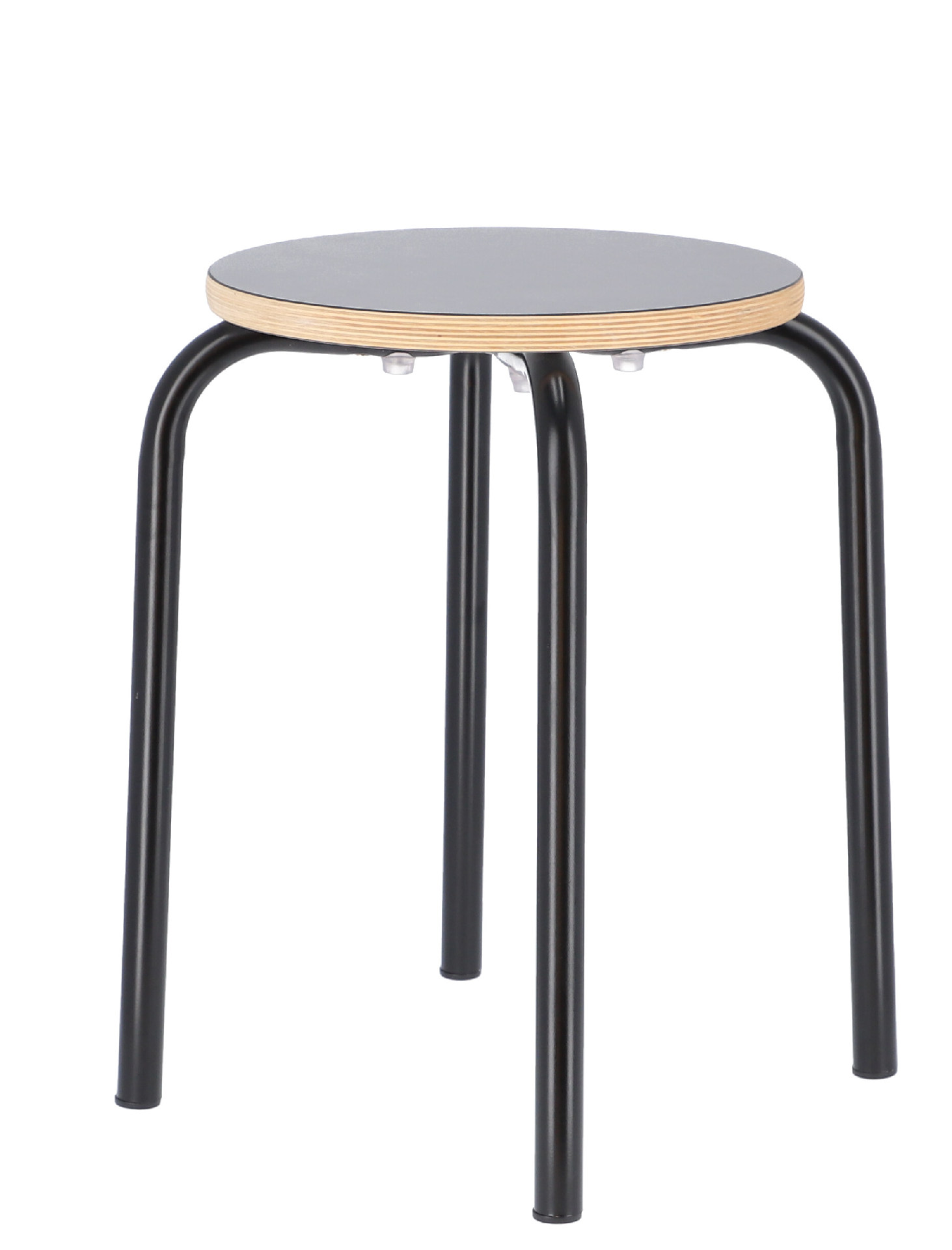 Jan Kurtz Hocker Paris stapelbar Schwarz