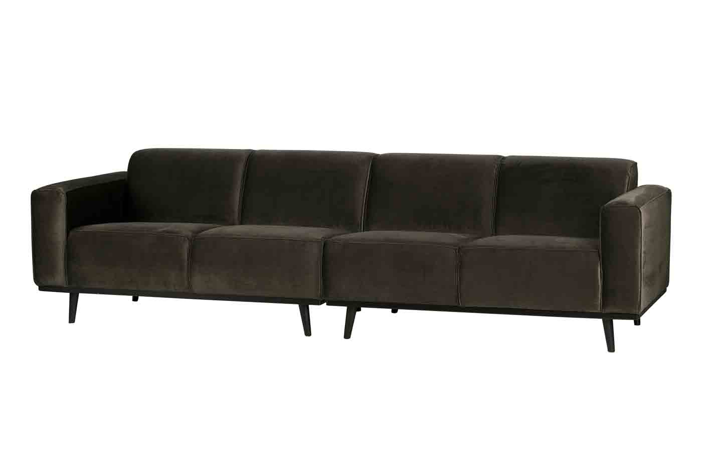Bigsofa Statement Samt, 280cm Waldgrün Bigsofa Statement Samt, 280cm Waldgrün