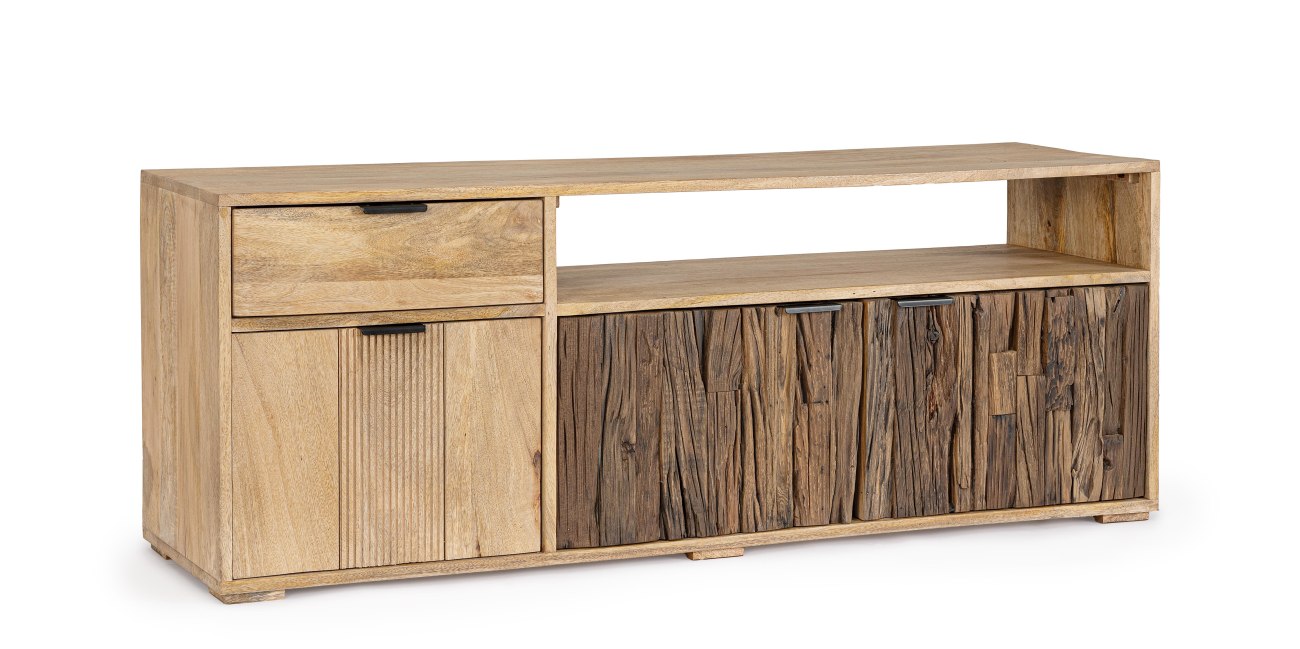 TV-Board Nashik aus Mangoholz, 145 cm TV-Board Nashik aus Mangoholz, 145 cm