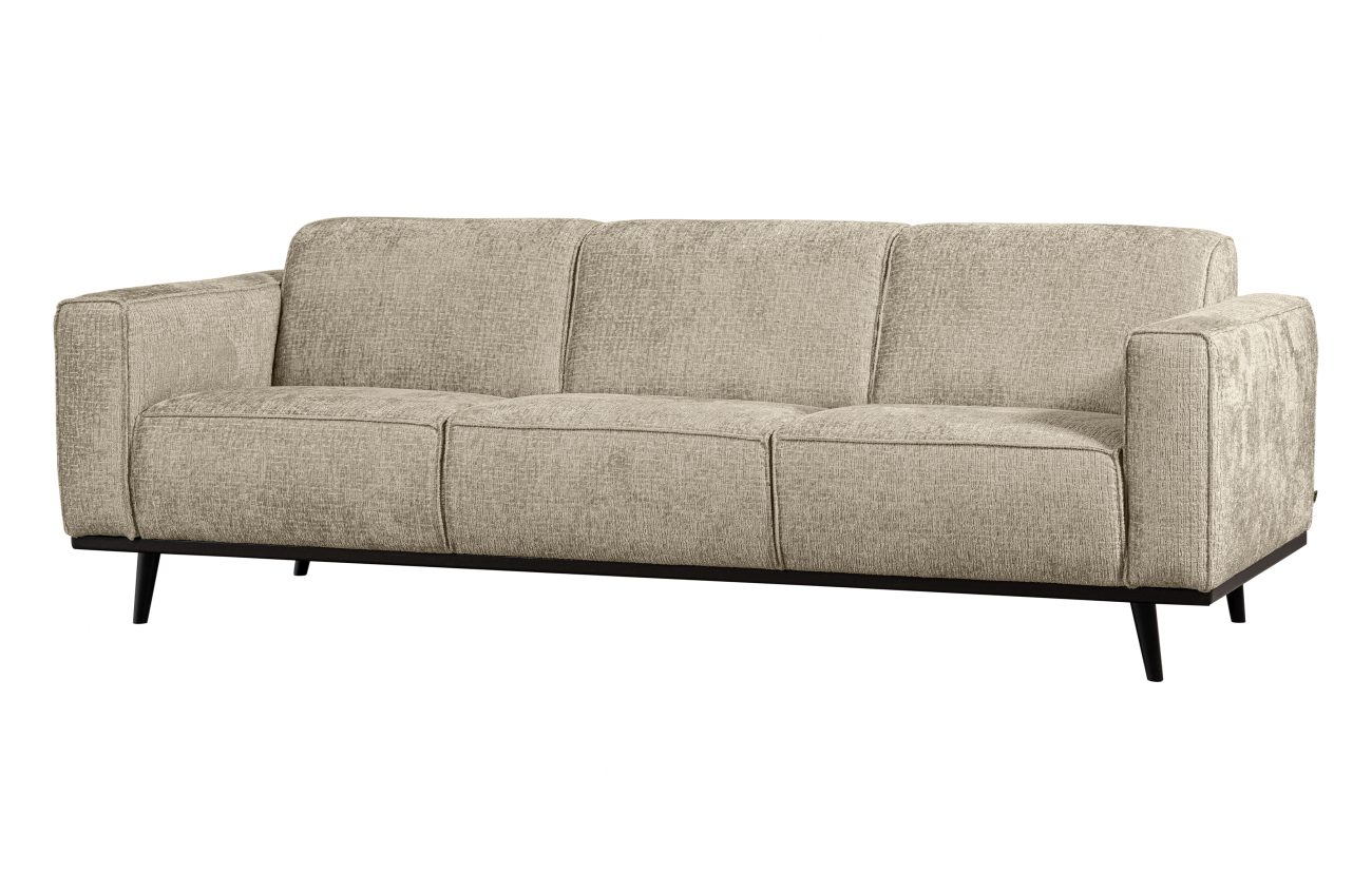 Sofa Statement aus Struktursamt 230 cm, Wheatfield Sofa Statement aus Struktursamt 230 cm, Wheatfield