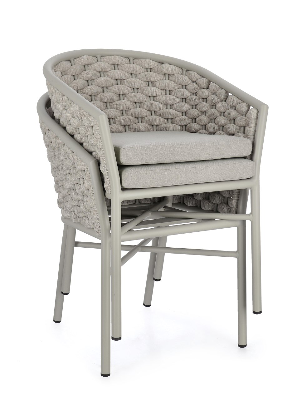 Gartenstuhl Margalida aus Aluminium, Saturn / Saturn