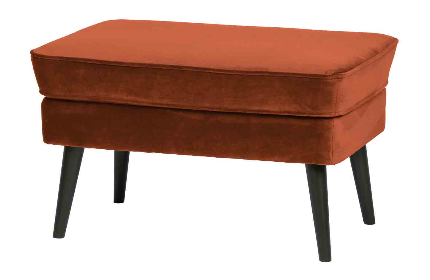 Hocker Rocco Samt, Rost Hocker Rocco Samt, Rost