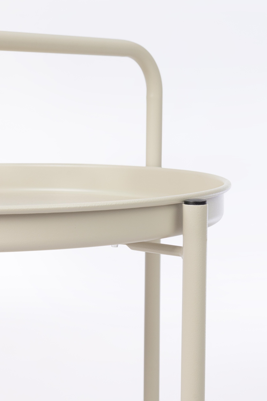 Gartenservierwagen Austin aus Metall, Gips