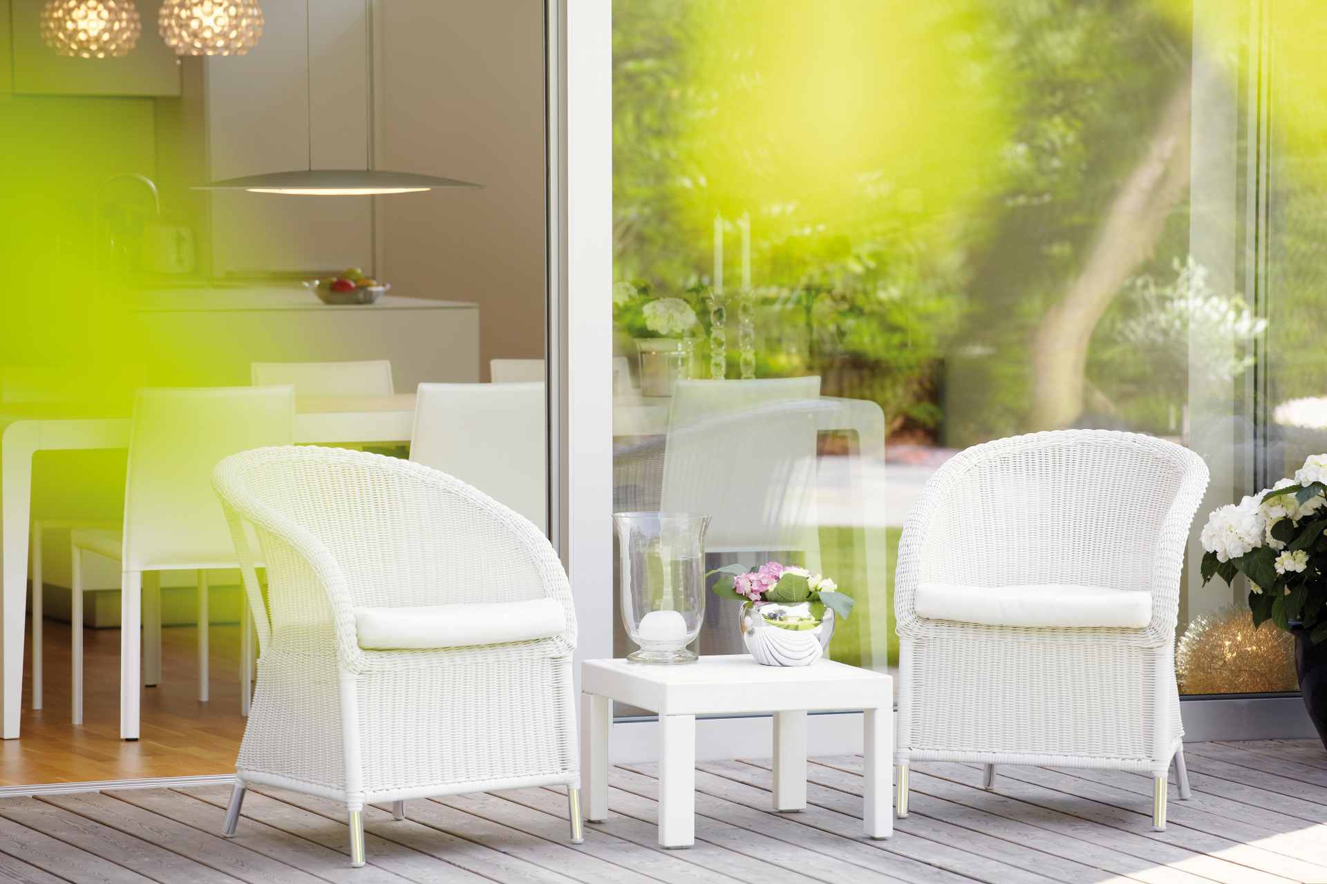 Gartensessel wetterfest & pflegeleicht | leicht umstellbar, klassisch