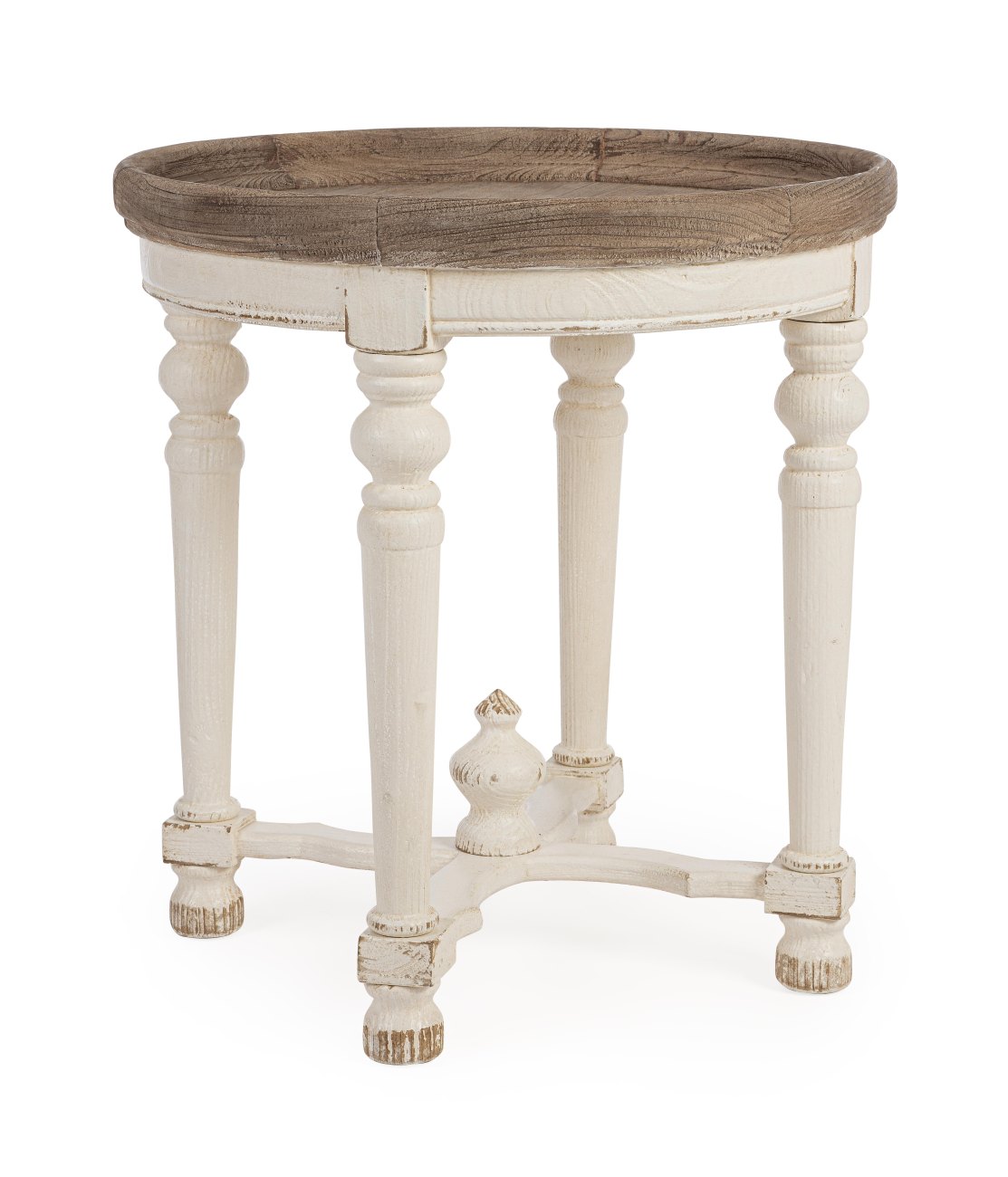 Couchtisch Sophy aus Tannenholz, Rund Couchtisch Sophy aus Tannenholz, Rund