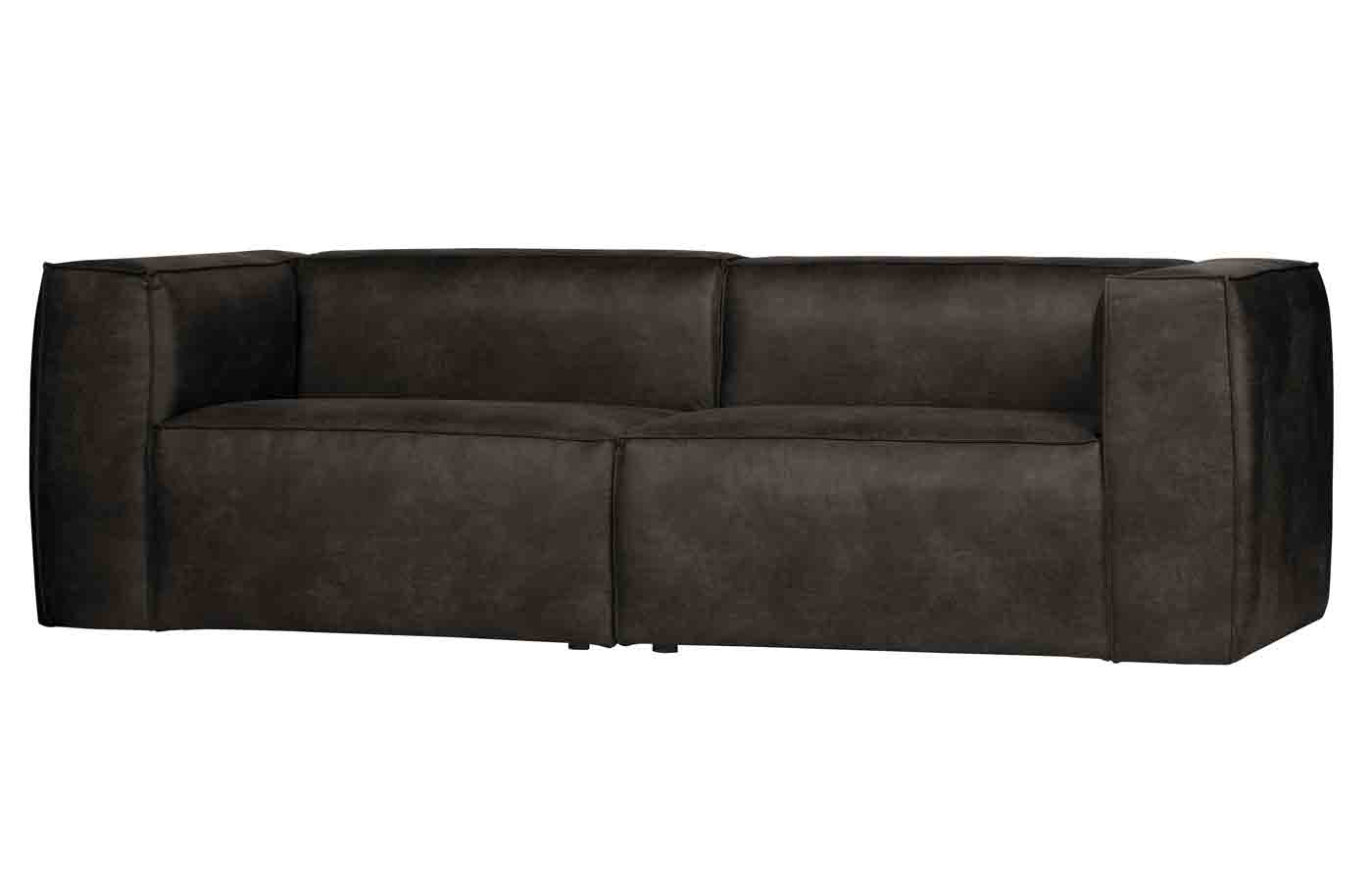Sofa Bean Eco-Leder, Schwarz Sofa Bean Lederoptik, Schwarz