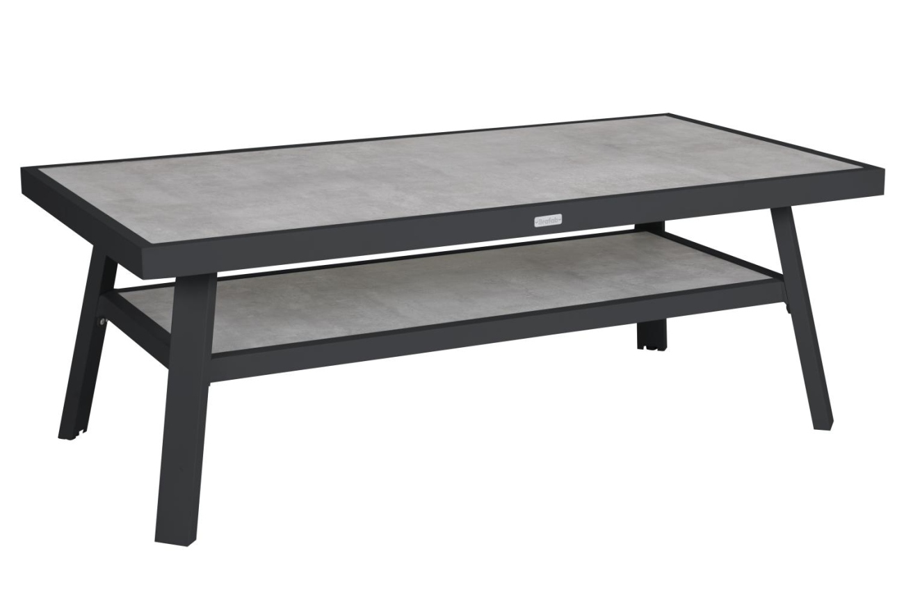 Gartencouchtisch Samvaro 140 cm, Anthrazit Gartencouchtisch Samvaro 140 cm, Anthrazit