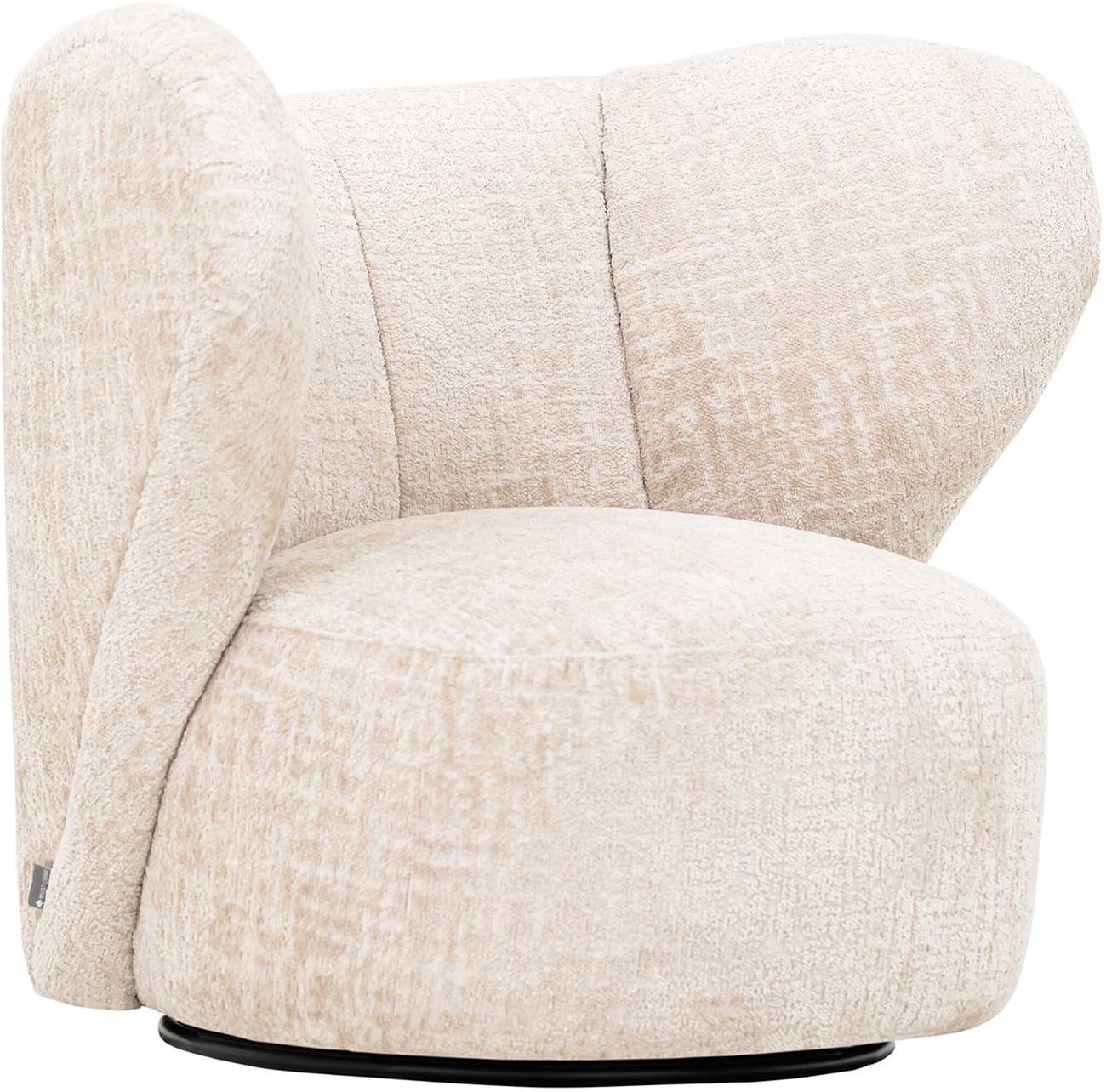 Drehsessel Turner aus Stoff, Sand Drehsessel Turner aus Stoff, Sand