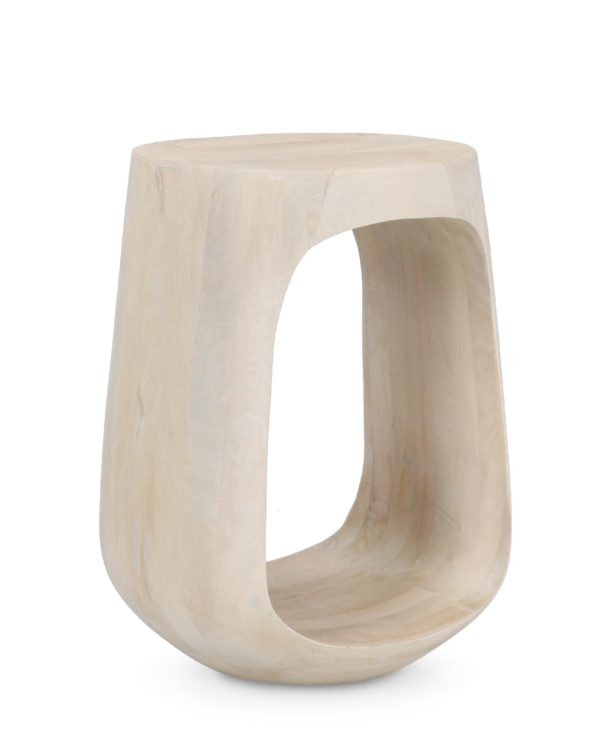 Bizzotto-beistelltisch-lopez-mangoholz-33cm-natur Beistelltisch Lopez aus Mangoholz Ø 33cm, Natur