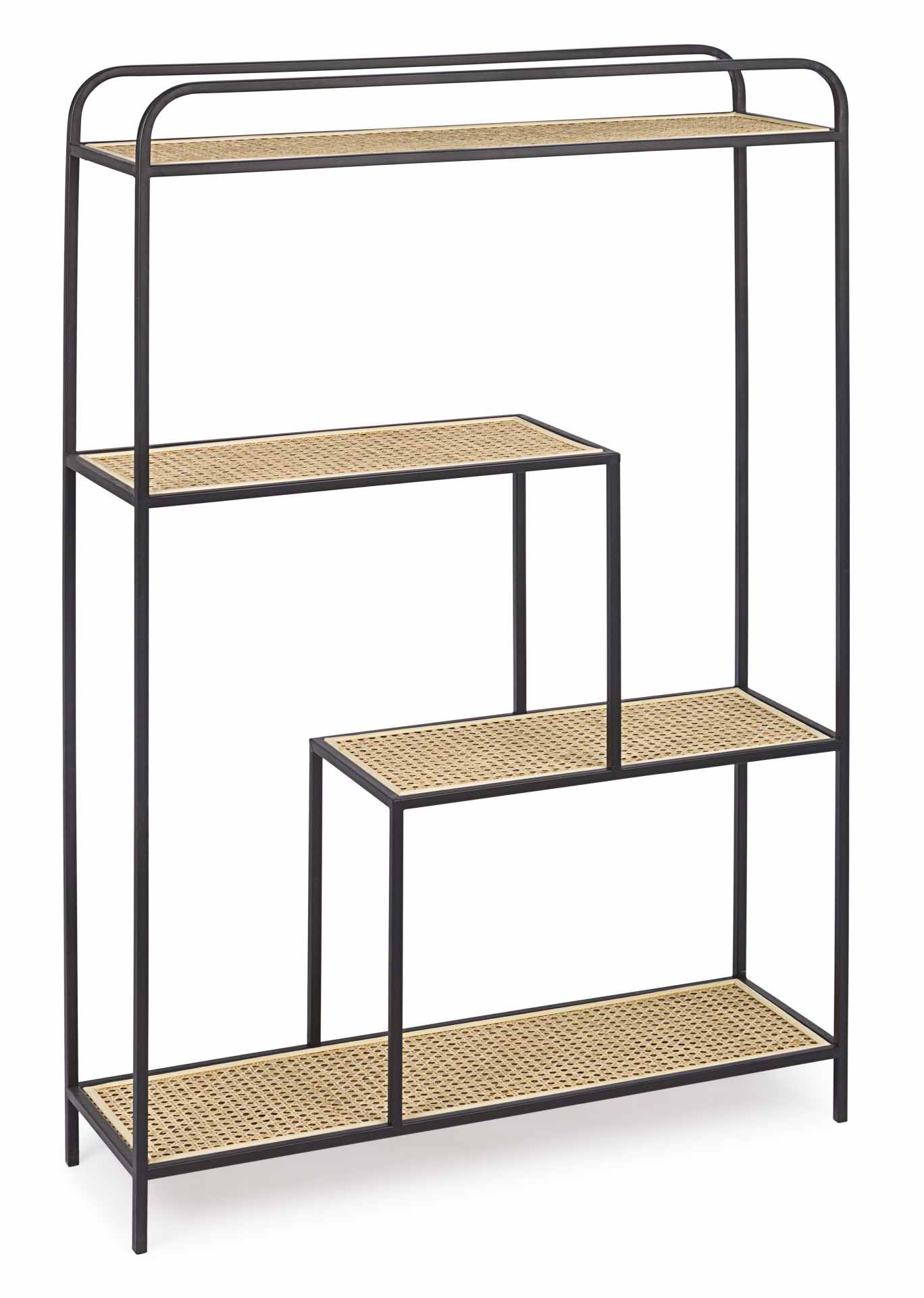 Regal Elyot aus Rattan mit 5 Fächern Regal Elyot aus Rattan mit 5 Fächern