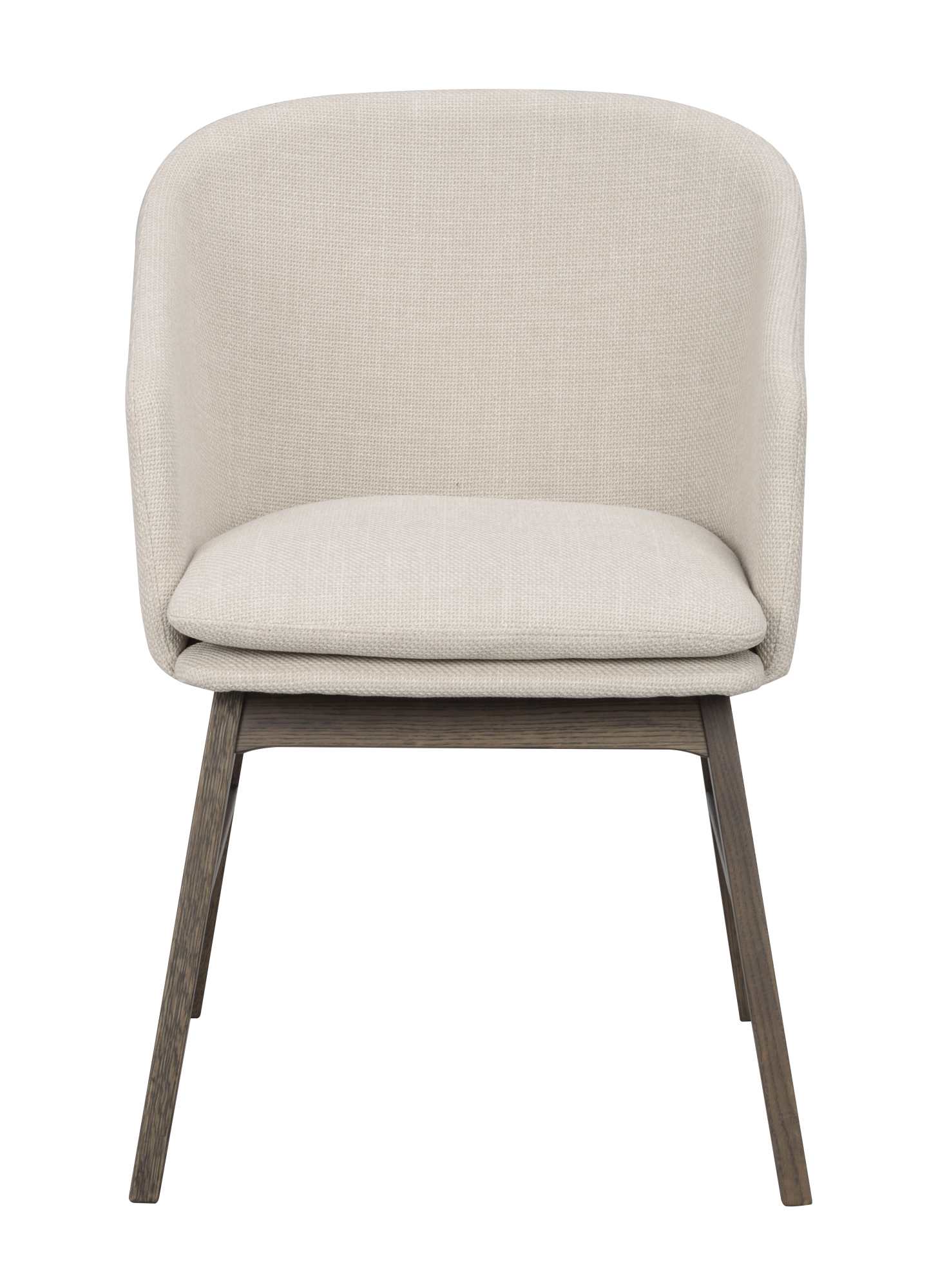 Edles Möbelstück: Stuhl Windham 2er Set mit Armlehnen, Beige / Braun für stilvolle Einrichtung.