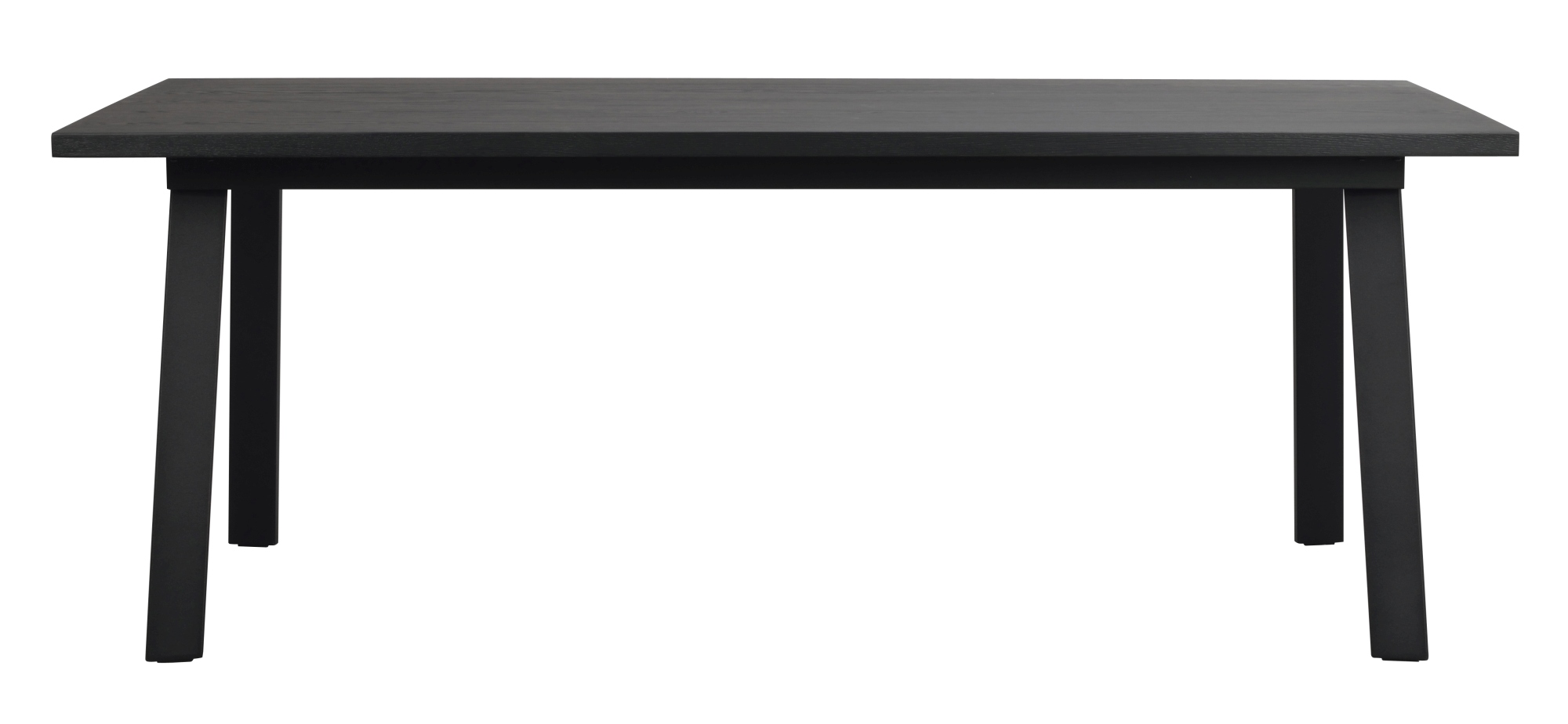 Edles Möbelstück: Esstisch Winnipeg 200x100cm, Eiche Schwarz für stilvolle Einrichtung.