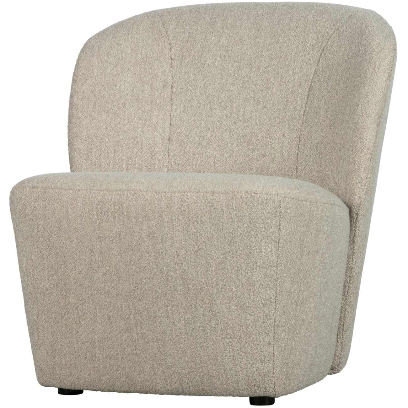 Sessel Lofty aus Boucle-Stoff, Natur Sessel Lofty aus Boucle-Stoff, Natur
