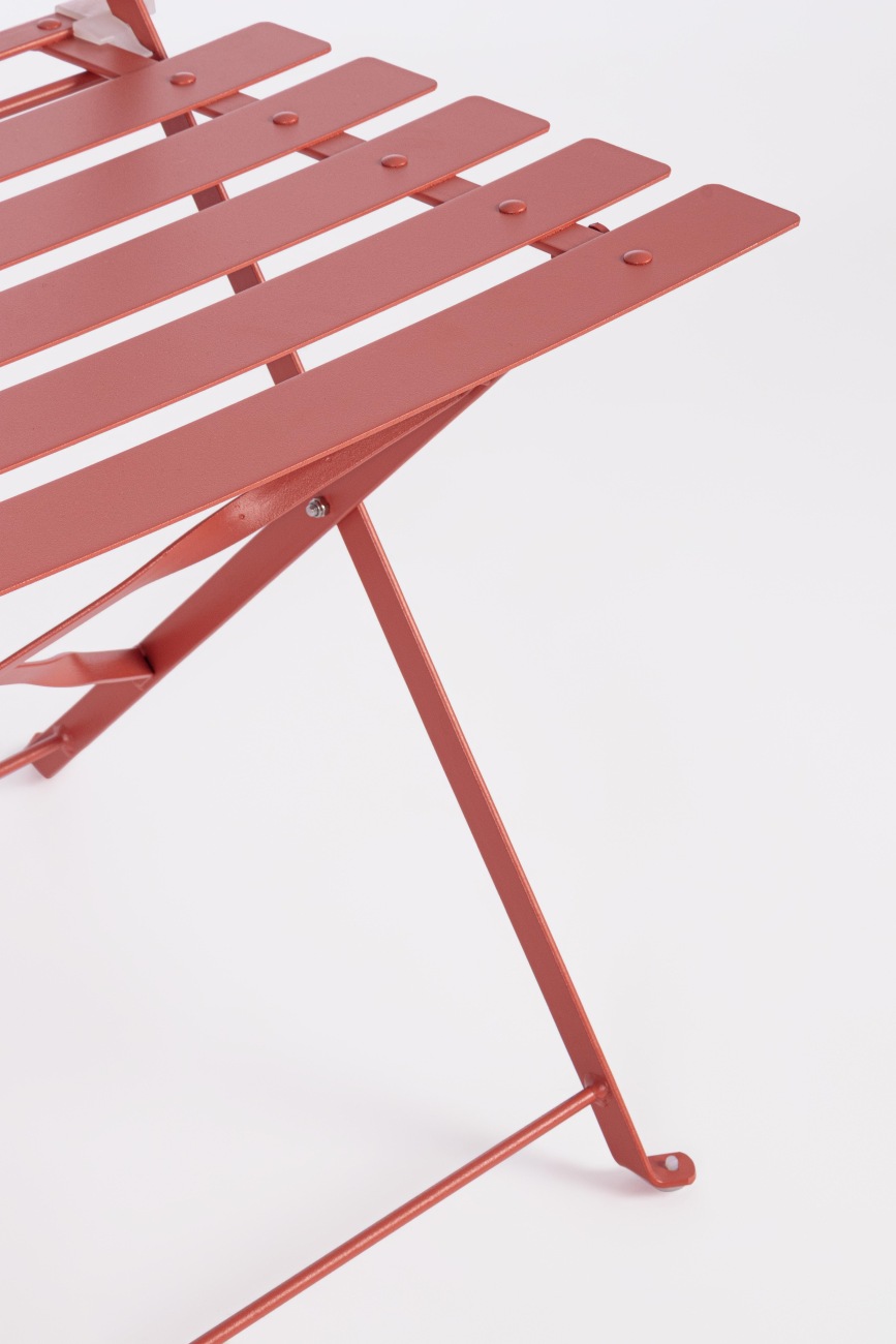 Garten-Set Austin, Stühle & Tisch, Terrakotta