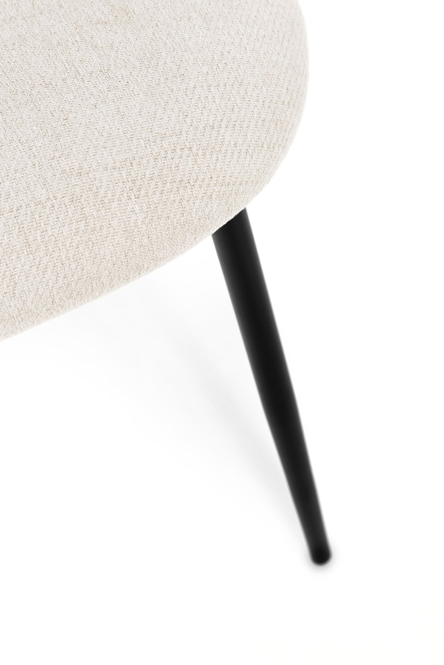 Esszimmerstuhl New Tanya 4er-Set aus Stoff, Eis