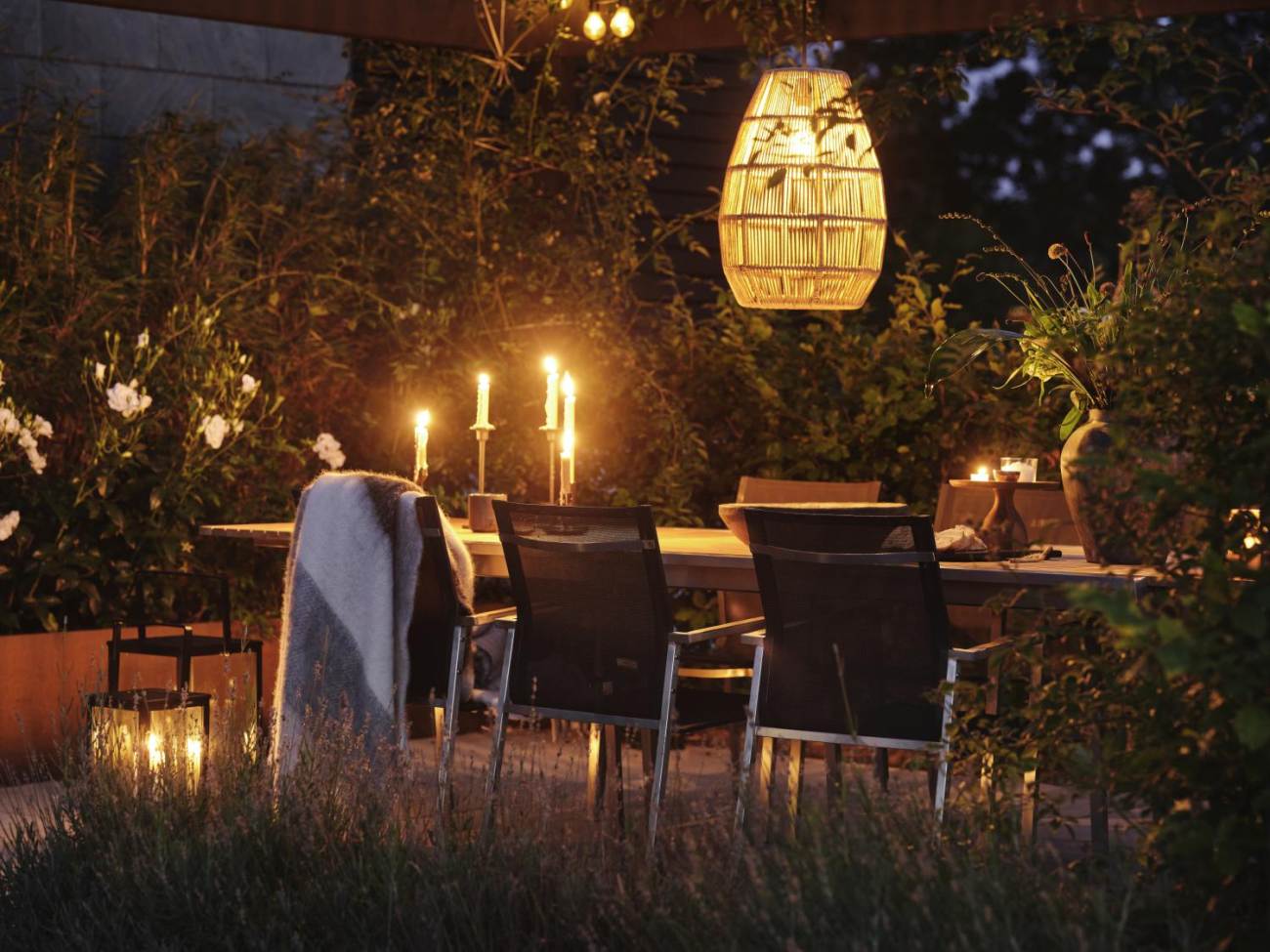 Windlicht Belfort aus Metall Small, Anthrazit