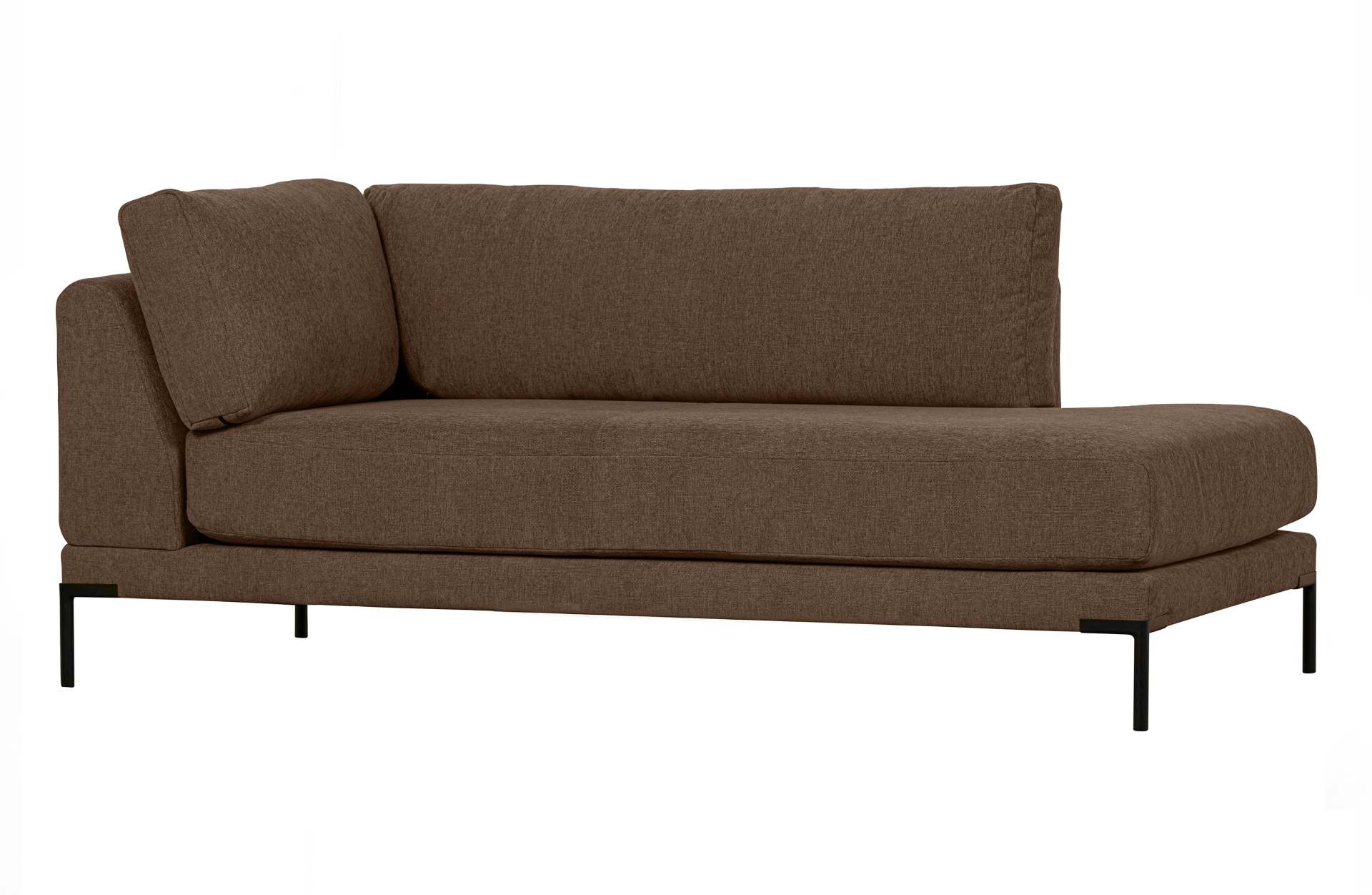 Modulsofa Couple Lounge Element Rechts, Braun Modulsofa Couple Lounge Element Rechts, Braun