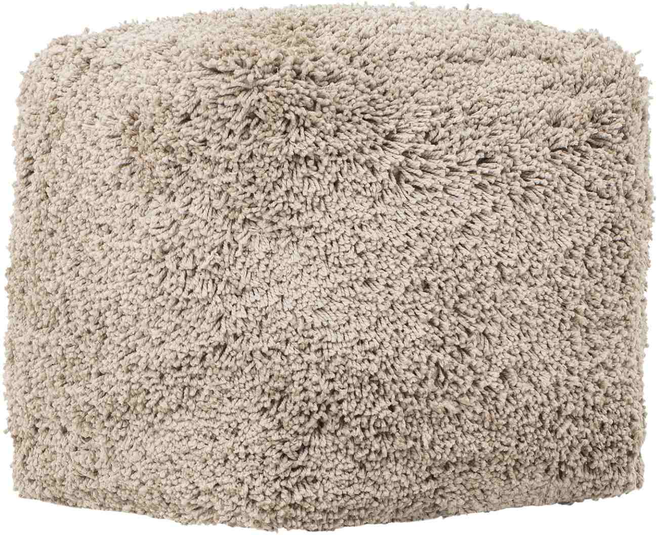 Pouf Celeste aus Stoff, Taupe Pouf Celeste aus Stoff, Taupe