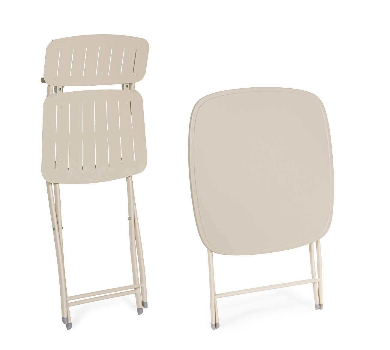 Garten-Set Yvonne aus Metall, Champagner