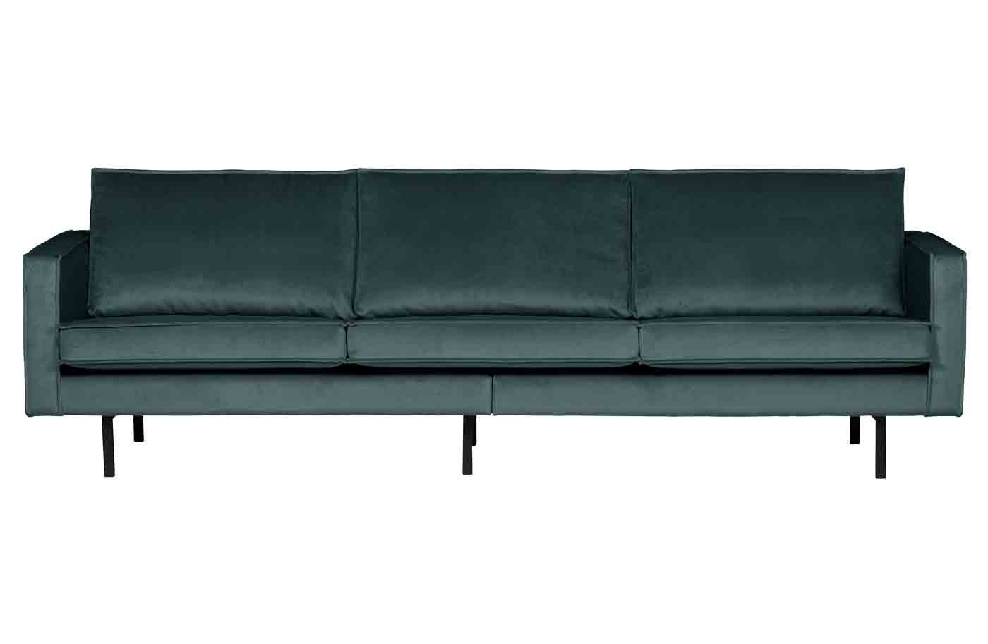 Rodeo Sofa 3-Sitzer Samt, Teal Rodeo Sofa 3-Sitzer Samt, Teal