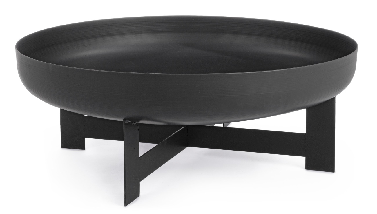 Feuerschale Caldo aus Hitzebeständigen Stahl Schwarz, Ø 70 cm Feuerschale Caldo aus Hitzebeständigen Stahl, Ø 70 cm, Schwarz