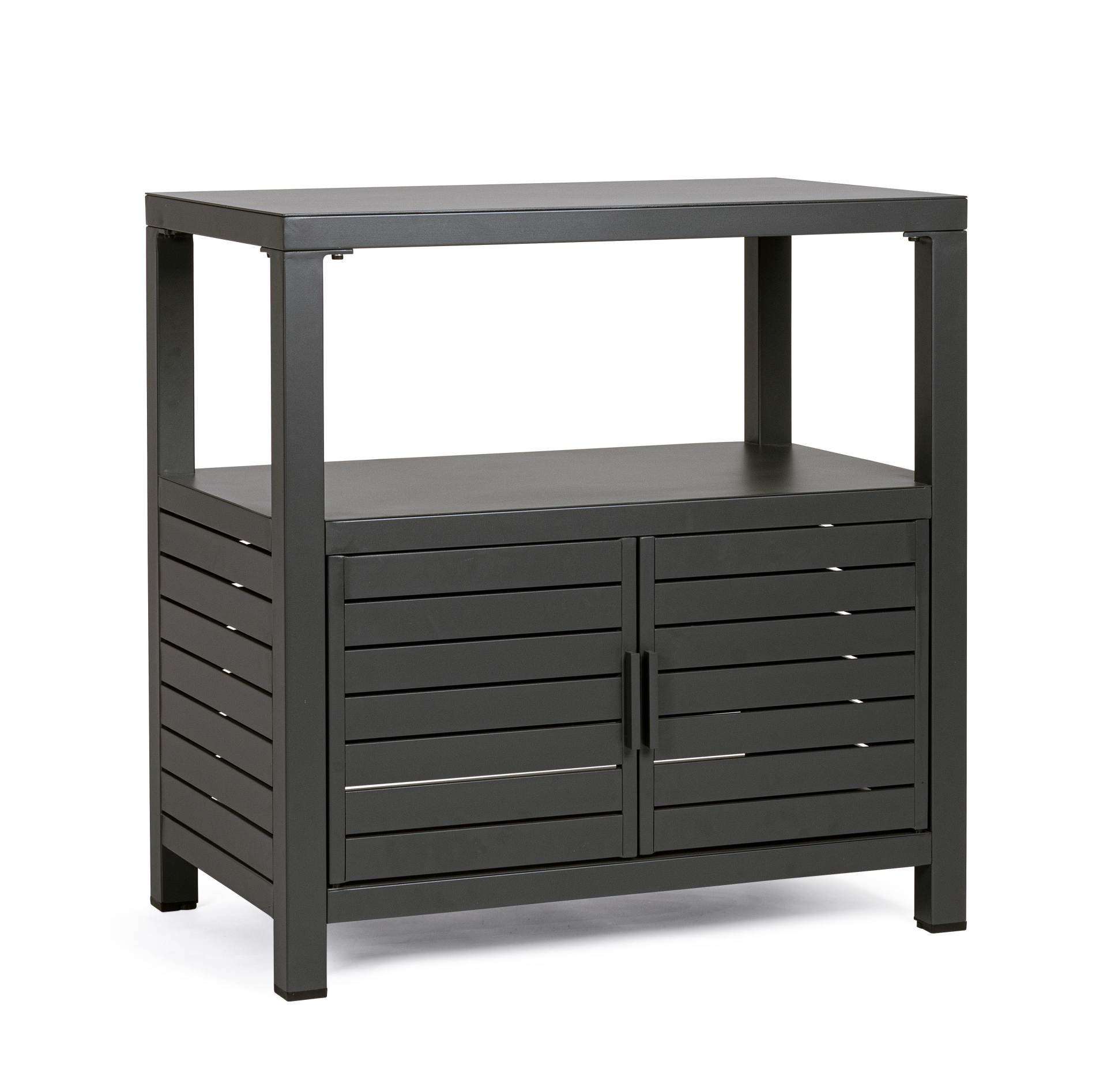 Outdoor-Kommode Atlantic aus Aluminium No.1, Anthrazit Outdoor-Kommode Atlantic aus Aluminium No.1, Anthrazit