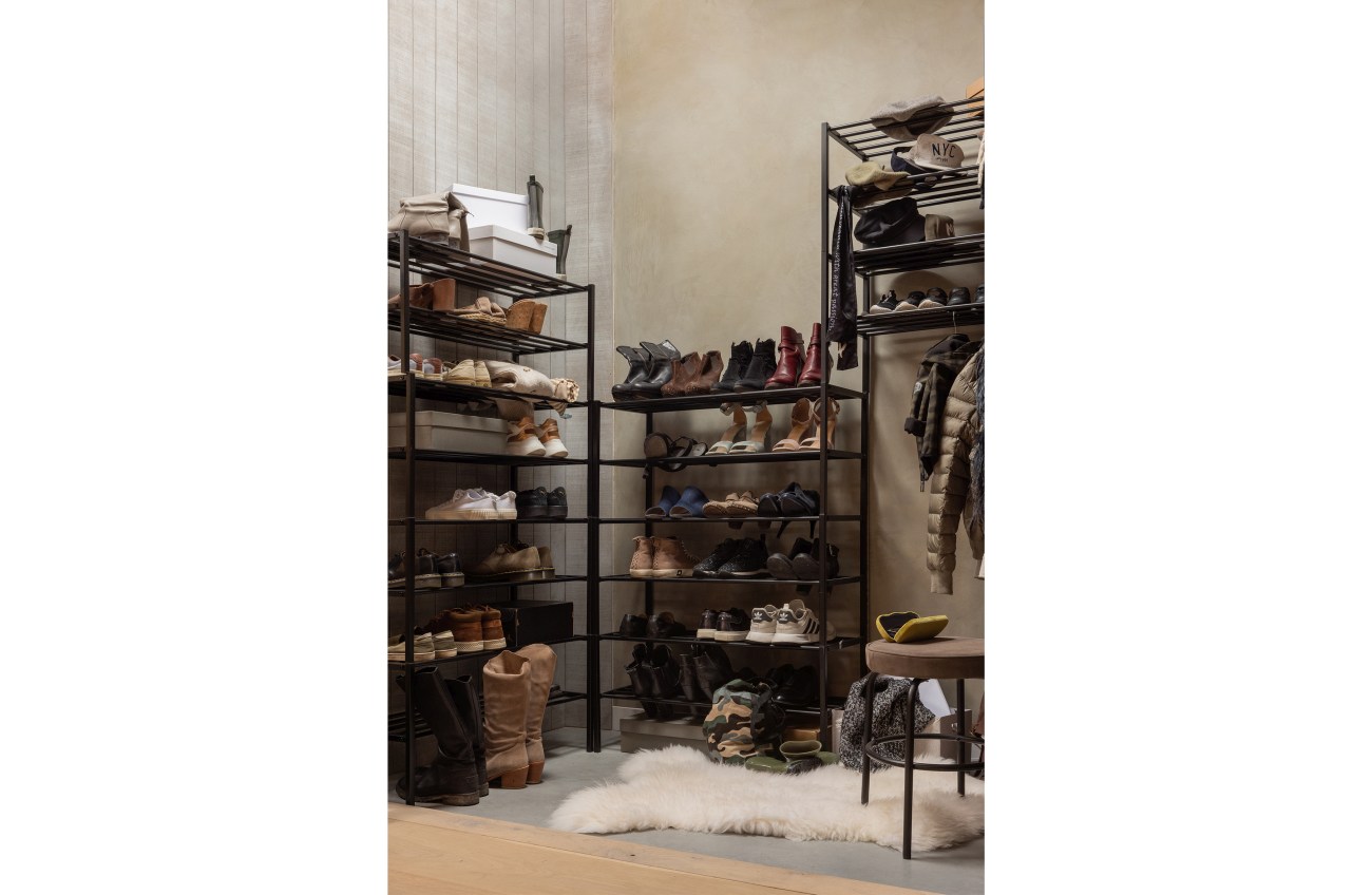 Schuhregal Ferro aus Metall, V5