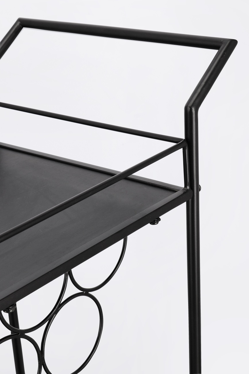 Servierwagen Isaac aus Metall Eckig