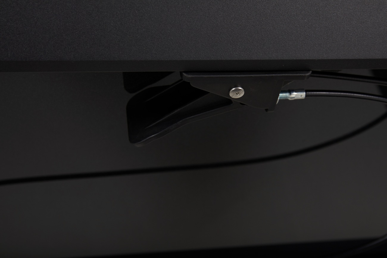 Gartencouchtisch Heis 150x79 cm, Schwarz