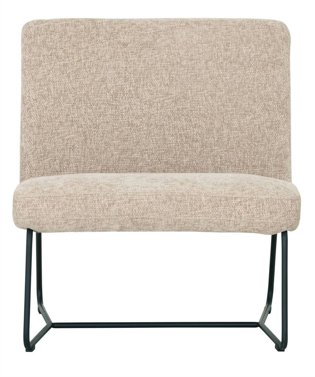 Sessel Zola aus Stoff, Sand